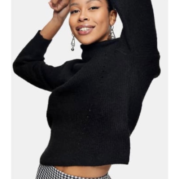 TopShop Crop Sweater - Picture 10 of 10